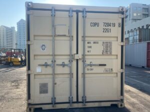 【横浜】新古20ftドライスチールコンテナ 2022年製（COPU7204198）