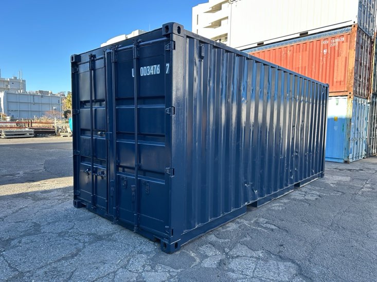 【横浜】中古20ftドライスチールコンテナ　左サイドフルシャッター仕様(U0034767)