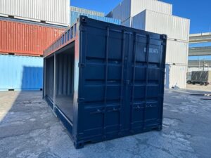 【横浜】中古20ftドライスチールコンテナ　左サイドフルシャッター仕様(U0034767)