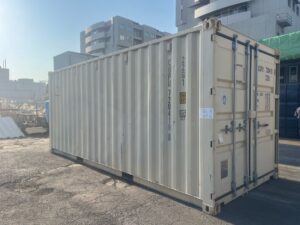 【横浜】新古20ftドライスチールコンテナ 2022年製（COPU7204198）