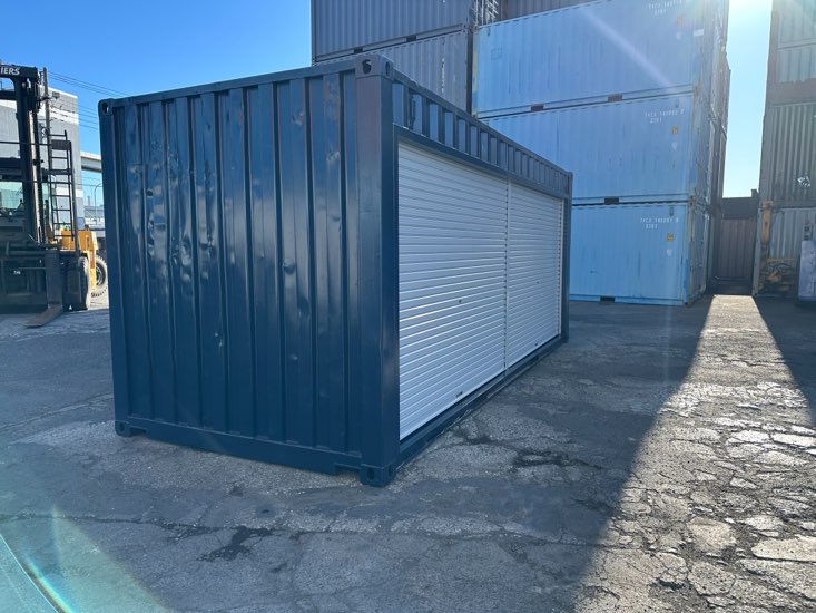 【横浜】中古20ftドライスチールコンテナ　左サイドフルシャッター仕様(U0034767)