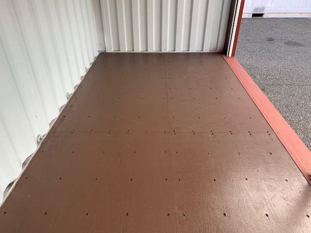 中古20FT ドライスチールコンテナ 右パネルフルシャッター付き TKCU2965370