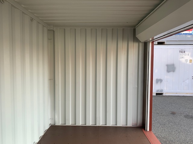 中古20FT ドライスチールコンテナ 右パネルフルシャッター付き TKCU2965370