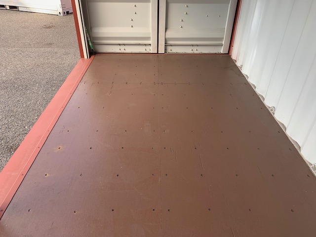 中古20FT ドライスチールコンテナ 右パネルフルシャッター付き TKCU2965370