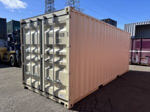 【東北】新造20ft　ドライスチールコンテナ【KDXU2410281】※RAL1015