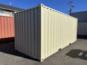 【東北】新造20ft　ドライスチールコンテナ【KDXU2410281】※RAL1015