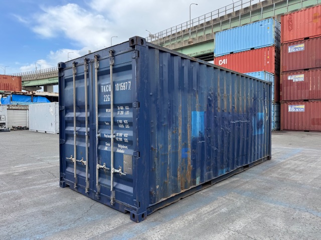 特価！中古20FTドライスチールコンテナ　TKCU1015977