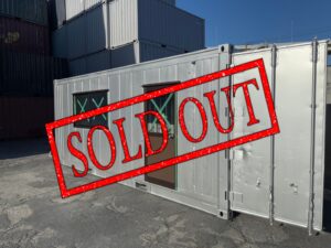 【横浜】中古20ft事務所仕様コンテナ（U1001670）