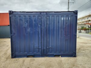 中古12FT ドライスチールコンテナ No,6111