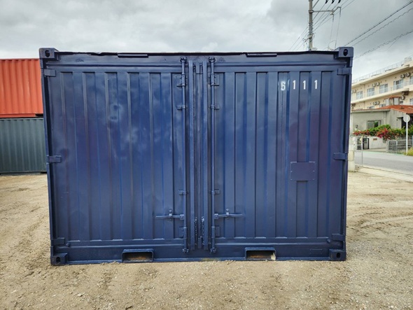 中古12FT ドライスチールコンテナ No,6111