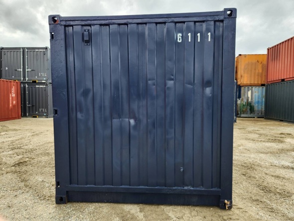中古12FT ドライスチールコンテナ No,6111