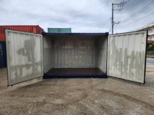 中古12FT ドライスチールコンテナ No,6111