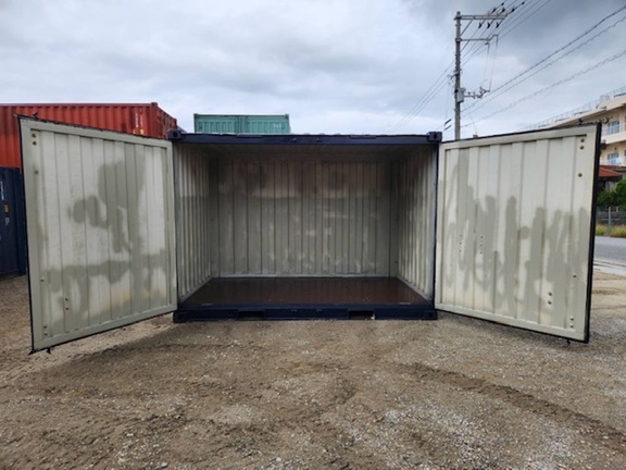 中古12FT ドライスチールコンテナ No,6111