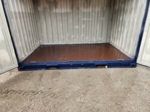 中古12FT ドライスチールコンテナ No,6111