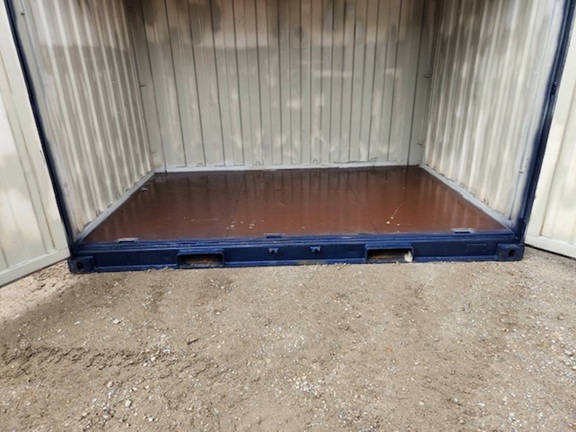 中古12FT ドライスチールコンテナ No,6111