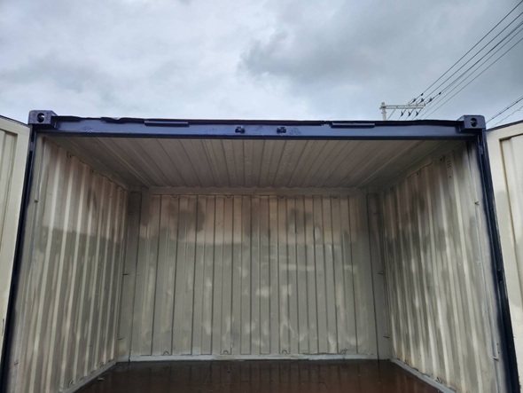 中古12FT ドライスチールコンテナ No,6111