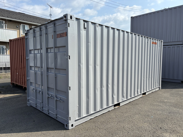 【東北】中古20ft　左パネル3mシャッター付きコンテナ【U3136224】