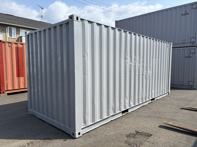 【東北】中古20ft　右パネル3mシャッター付きコンテナ【U3056962】