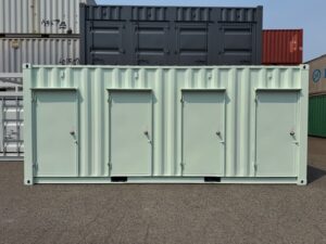 中古20FT レンタルボックスコンテナ 希望色一色塗りいたします！ No.11