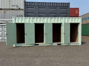 中古20FT レンタルボックスコンテナ 希望色一色塗りいたします！ No.11