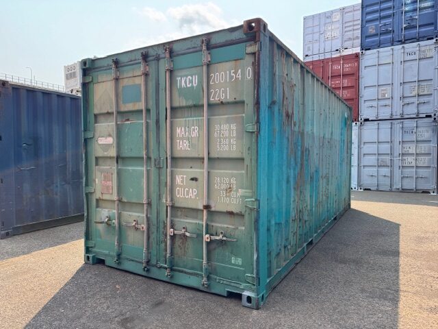 特価！中古20FTドライスチールコンテナ TKCU2001540