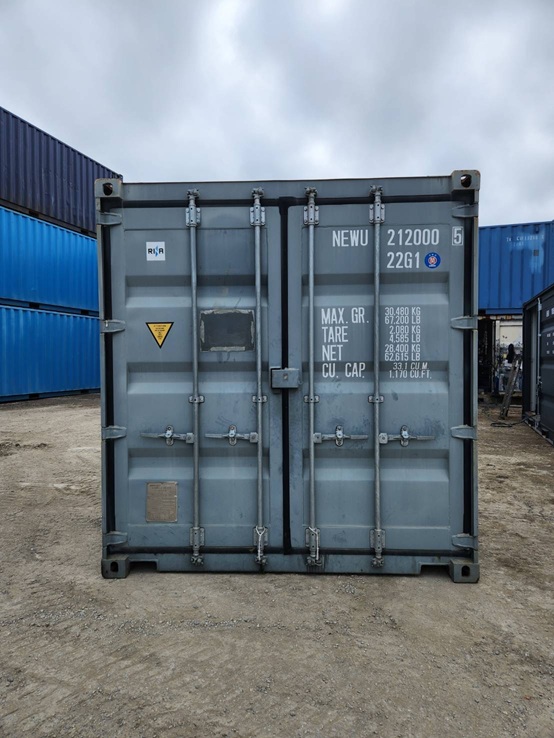 【高年式！】中古20FT ドライスチールコンテナ NEWU2120005