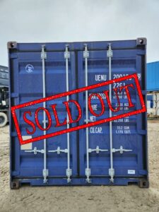 【沖縄】【美品！】中古20FT ドライスチールコンテナ UENU2001069