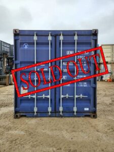 【美品！】中古20FTドライスチールコンテナ UENU2001095