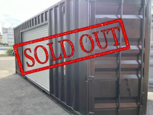 【横浜】中古20FTドライスチールコンテナ　左パネル3mシャッター仕様(U9284495)