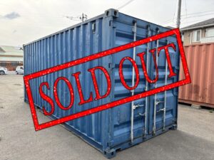 【東北】中古20ft　ドライスチールコンテナ【U3243540】