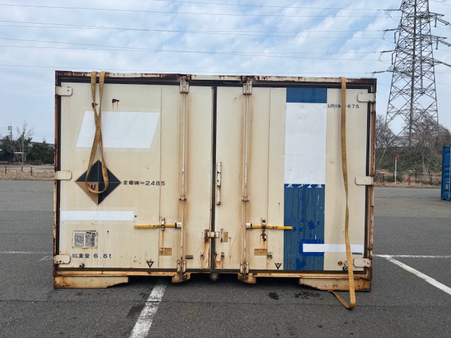 【北陸】中古12ft 保冷コンテナ（L字ドア仕様）