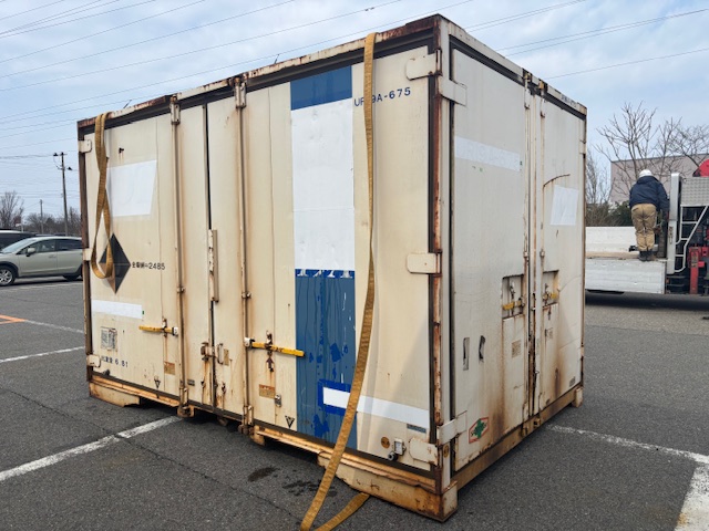 【北陸】中古12ft 保冷コンテナ（L字ドア仕様）