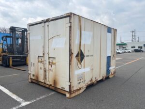 【北陸】中古12ft 保冷コンテナ（L字ドア仕様）