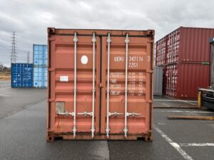 【北陸】中古20ft ドライスチールコンテナ（大特価品!!）茶色