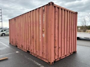 【北陸】中古20ft ドライスチールコンテナ（大特価品!!）茶色
