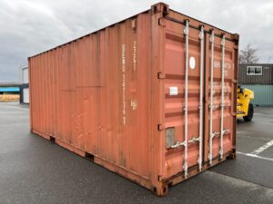 【北陸】中古20ft ドライスチールコンテナ（大特価品!!）茶色