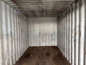 【北陸】中古20ft ドライスチールコンテナ（大特価品!!）茶色