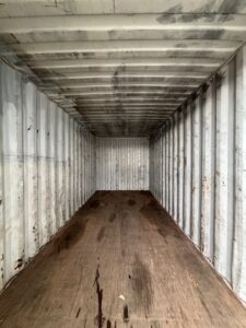 【北陸】中古20ft ドライスチールコンテナ（大特価品!!）茶色