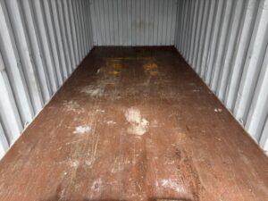 【北陸】中古20ft ドライスチールコンテナ（大特価品!!）緑色