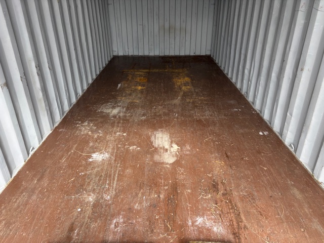 【北陸】中古20ft ドライスチールコンテナ（大特価品!!）緑色
