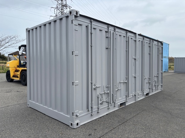 【北陸】中古20ft ドライスチールコンテナ（サイドオープン仕様）