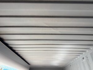 【北陸】中古20ft ドライスチールコンテナ　3mシャッター付き①