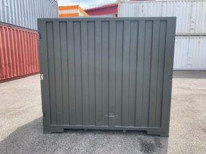 【神戸】中古6FT ドライスチールコンテナ（OD色）TKCU1178