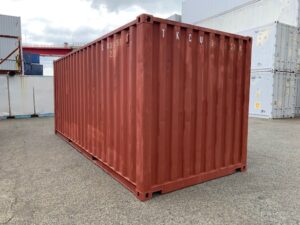 【神戸】中古20ft ドライスチールコンテナ 左パネル3mシャッター付き TKCU3547576