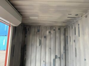 【神戸】中古20ft ドライスチールコンテナ 左パネル3mシャッター付き TKCU3547576