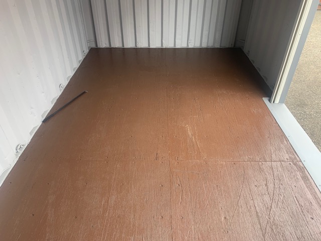 【神戸】中古20ft ドライスチールコンテナ 右パネル3mシャッター付き TKCU2075245