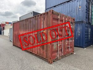 【神戸】特価！中古20FT ドライスチールコンテナ TKCU2840558