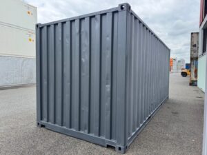 【神戸】中古20FTドライスチールコンテナ グレー塗装済み TKCU2081378