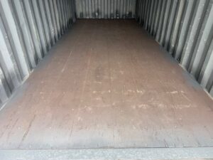【神戸】中古20FTドライスチールコンテナ グレー塗装済み TKCU2081378