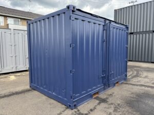 【東北】中古12ft　ドライスチールコンテナ　※外装塗装済み【U1252371】